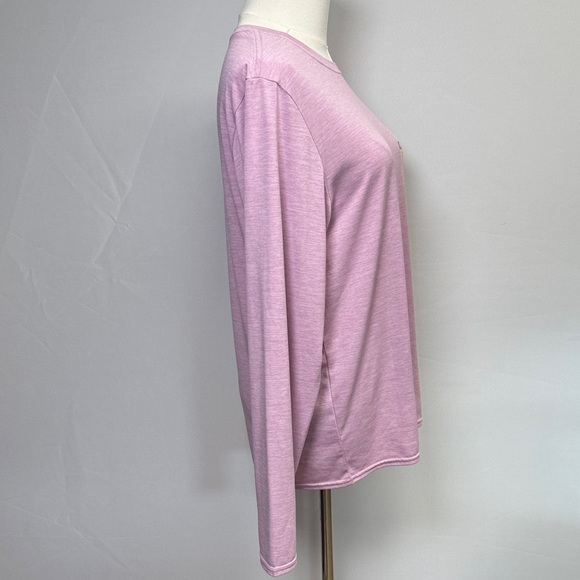 Patagonia Capilene Cool Daily Graphic Lavender Long Sleeve Women's Top - Picture 9 of 12